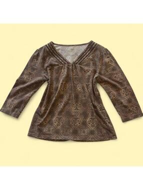 American Vintage Women's Brown Blous